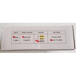 Projecteur LED 20W IP66 avec détecteur – Blanc Froid 6000K | Éclairage Extérieur