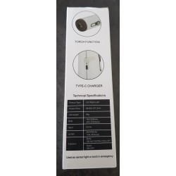 Lampe de nuit LED détecteur de mouvement – Recharge USB & lampe de poche | Brocaffaire