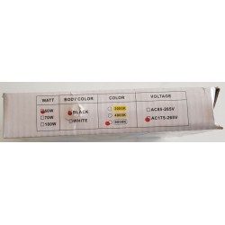 Projecteur LED 50W IP66 sans détecteur – Blanc Froid 6000K | Éclairage Extérieur