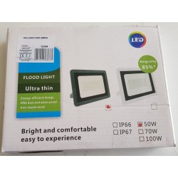 Projecteur LED 50W IP66 sans détecteur – Blanc Froid 6000K | Éclairage Extérieur