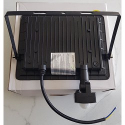 Projecteur LED 50W IP66 avec détecteur – Blanc Froid 6000K | Éclairage Extérieur