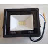 Projecteur LED 10W IP66 blanc froid 6000K, compact et résistant aux intempéries.