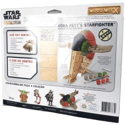 Maquette 3D Boba Fett’s Starfighter – Wood Worx Colorific | Brocaffaire