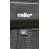 gilet celio bleu marine m – occasion très bon état – bouton manquant | brocaffaire.fr