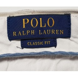 pantalon ralph lauren classic fit beige 38/32 us – occasion très bon état | brocaffaire.fr