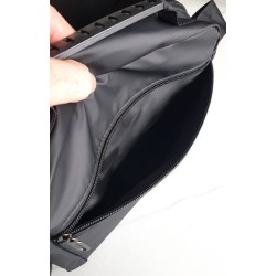 Sac bandoulière homme noir – Compact & réglable | Brocaffaire