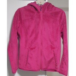 veste polaire femme quechua rose fushia m en très bon état – brocaffaire.fr