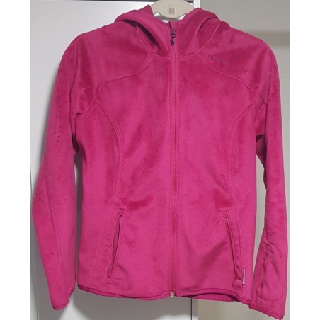 veste polaire femme quechua rose fushia m en très bon état – brocaffaire.fr