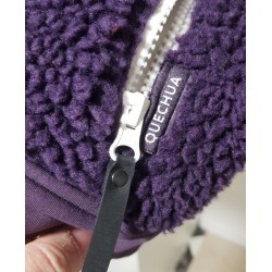veste polaire femme quechua violette xl – occasion très bon état | brocaffaire.fr