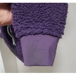 veste polaire femme quechua violette xl – occasion très bon état | brocaffaire.fr