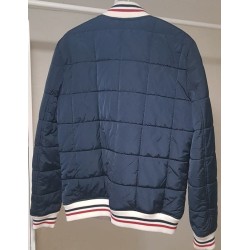 doudoune jules bleu marine m – occasion très bon état | brocaffaire.fr