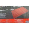 Couverture pique‑nique pliable 150×200 cm étanche – Rouge à carreaux | Brocaffaire
