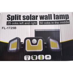 Lampe solaire 100 COB IP67 avec détecteur & télécommande – Brocaffaire