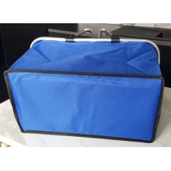 Panier isotherme pliable bleu | Pique‑nique & courses – Brocaffaire