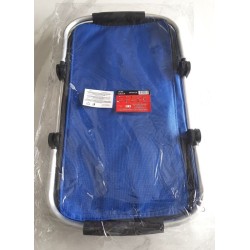 Panier isotherme pliable bleu | Pique‑nique & courses – Brocaffaire
