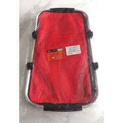 Panier isotherme pliable rouge | Pique‑nique & courses – Brocaffaire