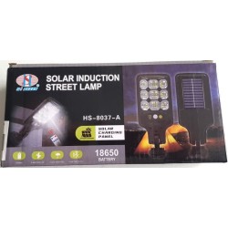 Lampadaire Solaire Extérieur COB – Détecteur Mouvement & Luminosité – Télécommande | Brocaffaire