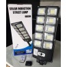 Lampadaire solaire LED avec détecteur de mouvement, télécommande et 3 modes – longueur 57 cm.