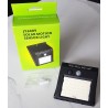 Lampe solaire 30 LED SMD étanche avec détecteur de mouvement et de luminosité.