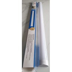 Néon LED fluorescent 120 cm, 28 W, lumière chaude 3000 K, montage en saillie.