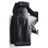 Sac banane homme noir – Sac bandoulière porté croisé avec poches | Brocaffaire