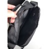 Sac banane homme noir ajustable – Sac bandoulière porté croisé | Brocaffaire
