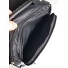 Sac banane homme noir ajustable – Sac bandoulière porté croisé | Brocaffaire