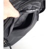 Sac banane homme noir ajustable – Sac bandoulière porté croisé | Brocaffaire