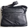 Sac banane homme noir ajustable – Sac bandoulière porté croisé | Brocaffaire