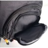 Sac à dos compact unisexe à une bandoulière noir – Porté croisé | Brocaffaire