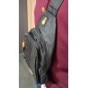 Sac à dos compact unisexe à une bandoulière noir – Porté croisé | Brocaffaire