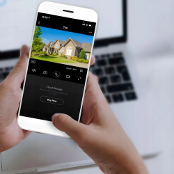 Caméra Extérieure WiFi Rotative – Zoom 4X & Vision Nocturne | Brocaffaire