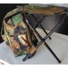 Chaise pliable avec sac à dos intégré, idéale pour toutes vos activités outdoor