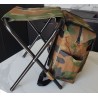 Chaise extérieure 3‑en‑1 avec sac à dos – Pliable, camouflage et pratique