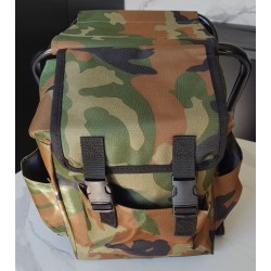 Chaise extérieure 3‑en‑1 avec sac à dos – Pliable, camouflage et pratique
