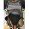 Chaise extérieure 3‑en‑1 avec sac à dos – Pliable, camouflage et pratique