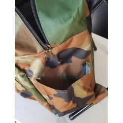 Chaise extérieure 3‑en‑1 avec sac à dos – Pliable, camouflage et pratique