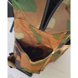 Chaise extérieure 3‑en‑1 avec sac à dos – Pliable, camouflage et pratique