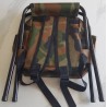 Chaise extérieure 3‑en‑1 avec sac à dos – Pliable, camouflage et pratique