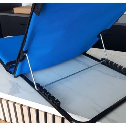 Tapis de plage avec dossier réglable – Pliable et étanche | Brocaffaire