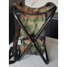 Chaise pliante 3‑en‑1 camouflage avec sac à dos thermique – Outdoor