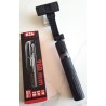 Perche à selfie 90 cm avec trépied et télécommande Bluetooth – Noir | Brocaffaire