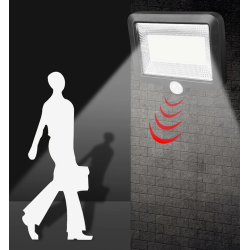 Projecteur LED Solaire Hofftech – Détecteur Mouvement & IP44 | Brocaffaire