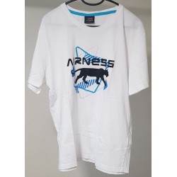 T‑shirt Airness blanc et bleu pour homme – taille XL – occasion très bon état.
