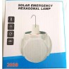 Lampe solaire pliable LED avec crochet – Éclairage camping et jardin | Brocaffaire