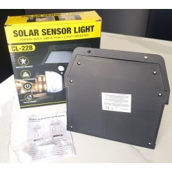 Lampe solaire 1200 lm – Détecteur mouvement & crépusculaire, étanche | Brocaffaire