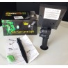 Lampe solaire jardin 4 LED – Blanc chaud, détecteur crépusculaire, 3 modes | Brocaffaire