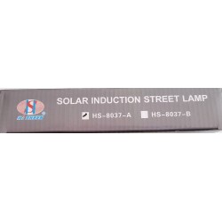 Lamplampadaire solaire LEDadaire solaire LED 63 LED – Détecteur mouvement & crépuscule, télécommande | Brocaffaire