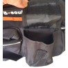 Sacoche de vélo grand coffre 15L imperméable – 4 poches & réfléchissant | Brocaffaire