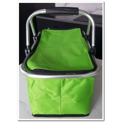 Panier de pique‑nique pliable thermique vert | Isotherme compact – Brocaffaire